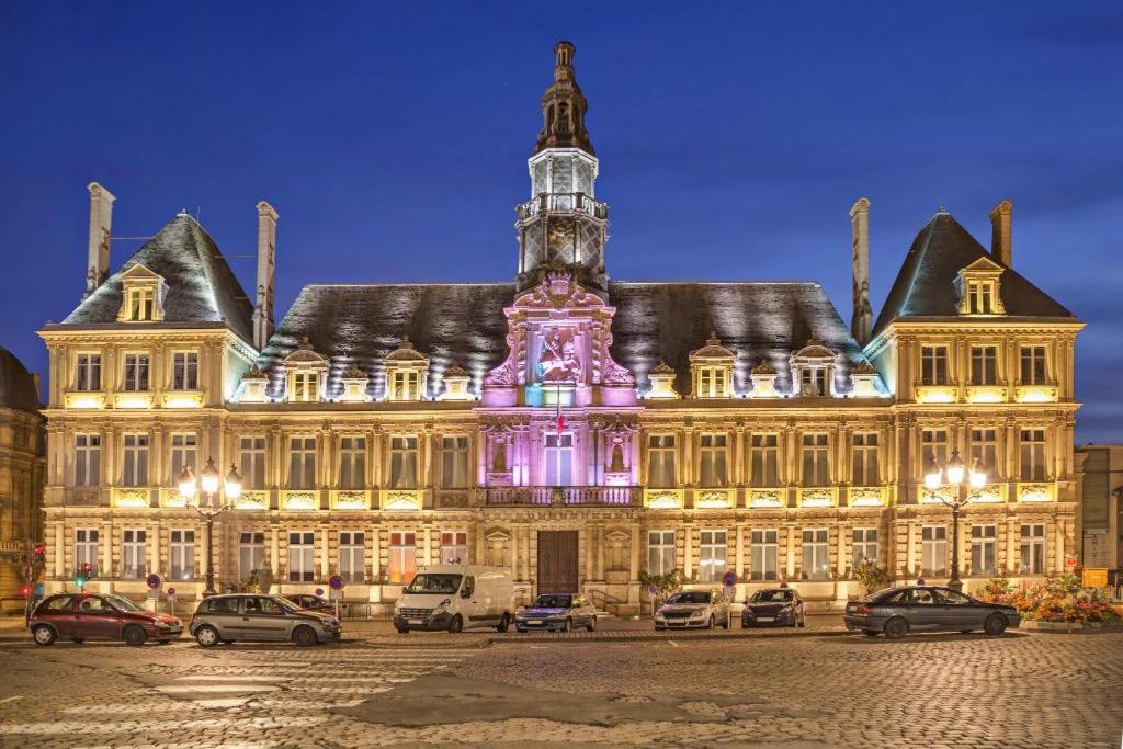 Charmant Studio Proche Gare Centre, Centre Ville Et Lycee Roosevelt Reims Eksteriør bilde